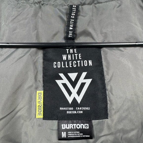 Burton TWC Boomsticks Jacket The White Collection Ski Jacket Women's Red Medium - Picture 10 of 13